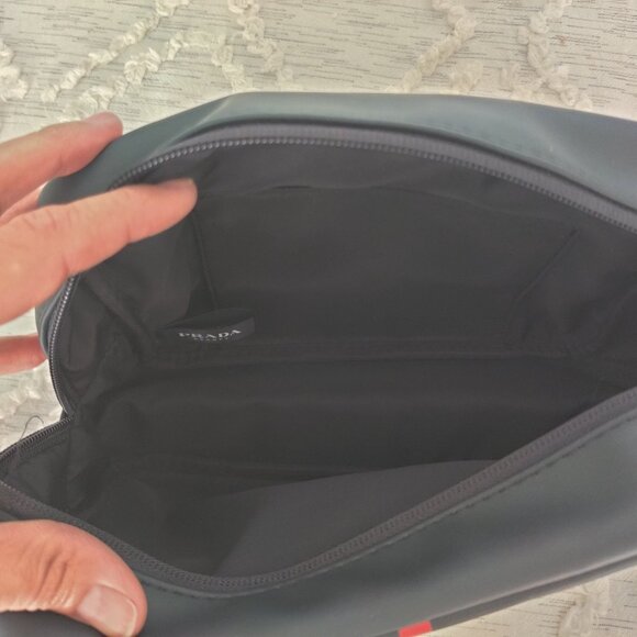 Prada Ocean Luna Rossa Travel Night Pouch Navy - Picture 5 of 5